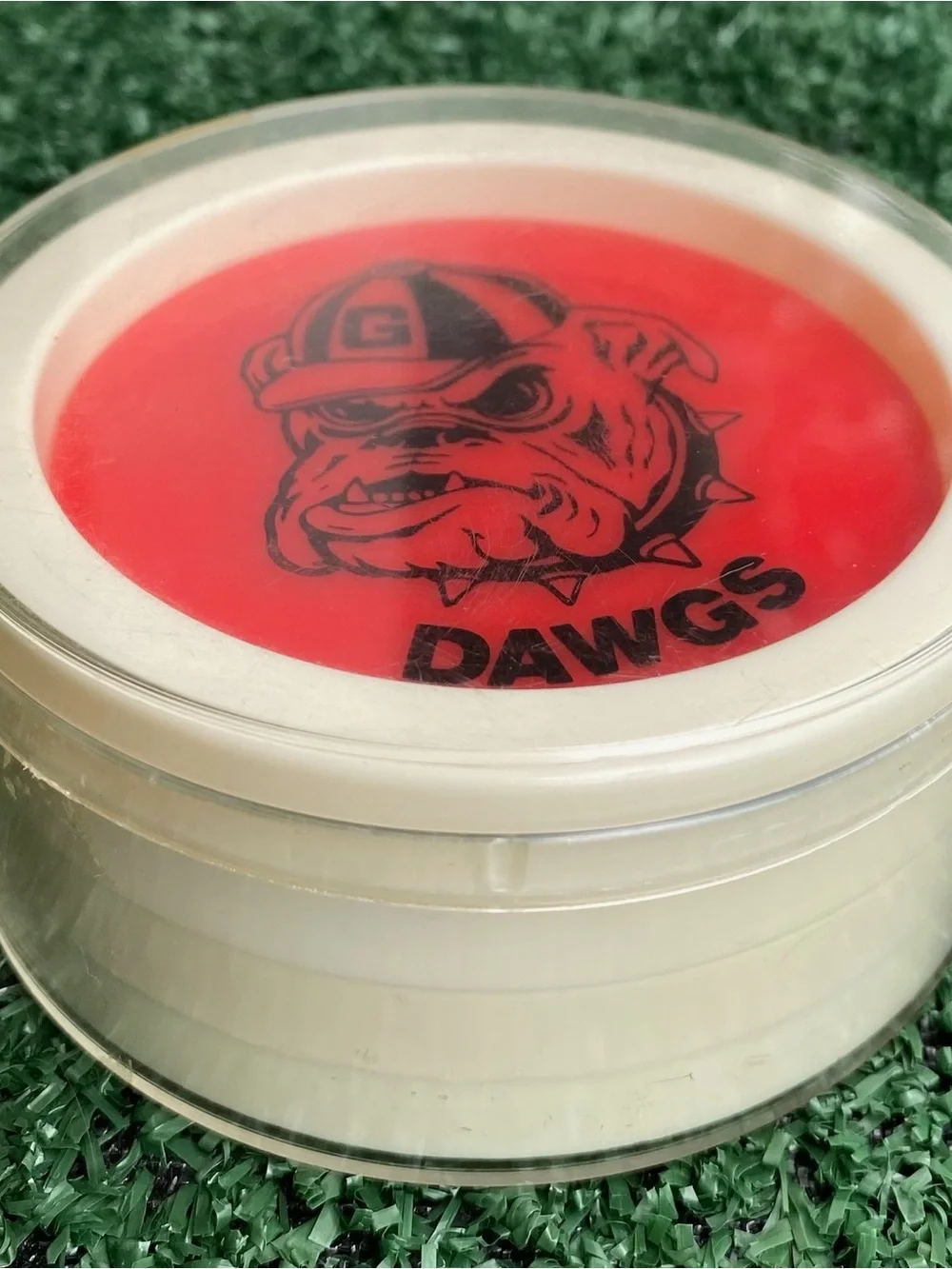 Vintage 80’s University Of Georgia Bulldogs UGA Set Of 4 Coaster USA Made - Picture 3 of 5